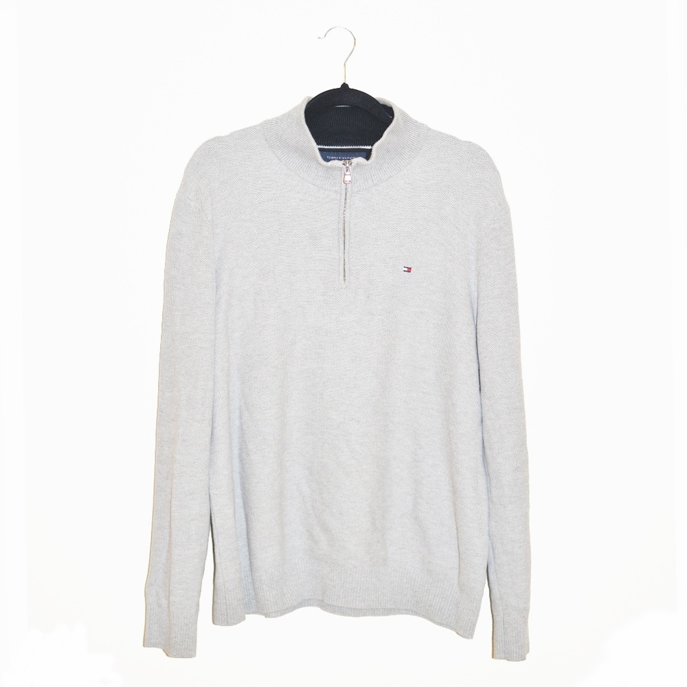 Vintage Tommy Hilfiger Gray Sweater